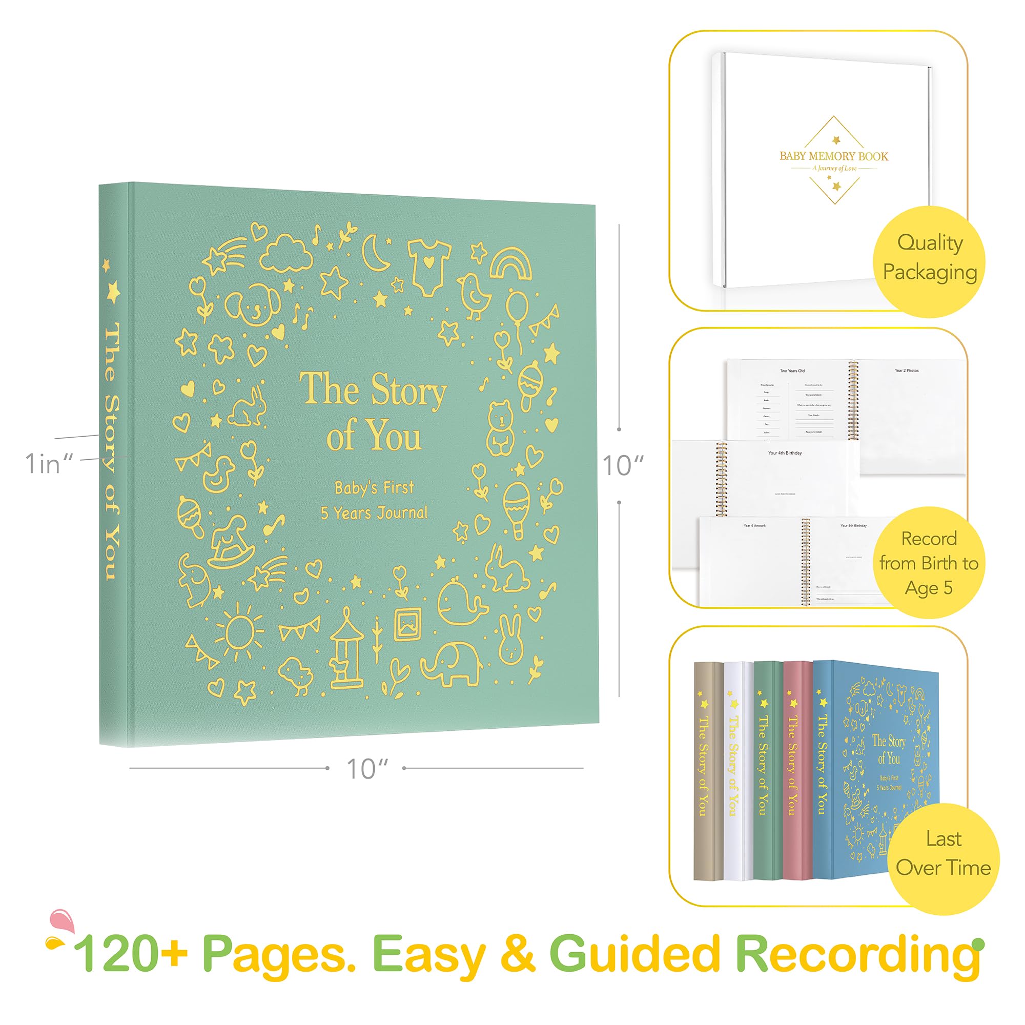 Tutu and Sian memory book ultrasound page captures prenatal moments for family memory