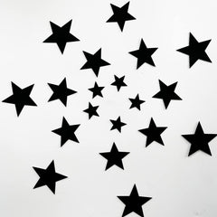 TVPHLLY 2.0-inch stars ideal for DIY decor on glass, doors, and mirrors