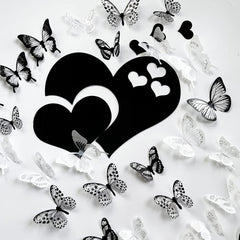 TVPHLLY butterfly wall decal easy-stick design simplifies decorating a child’s room.