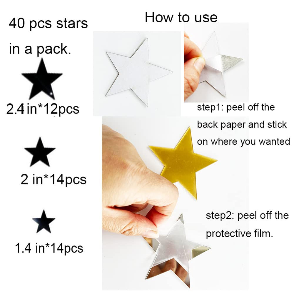 TVPHLLY removable stickers leave minimal residue on clean surfaces