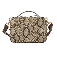 TWELVElittle Luxe Diaper Clutch crossbody bag offers hands-free organization on the go.