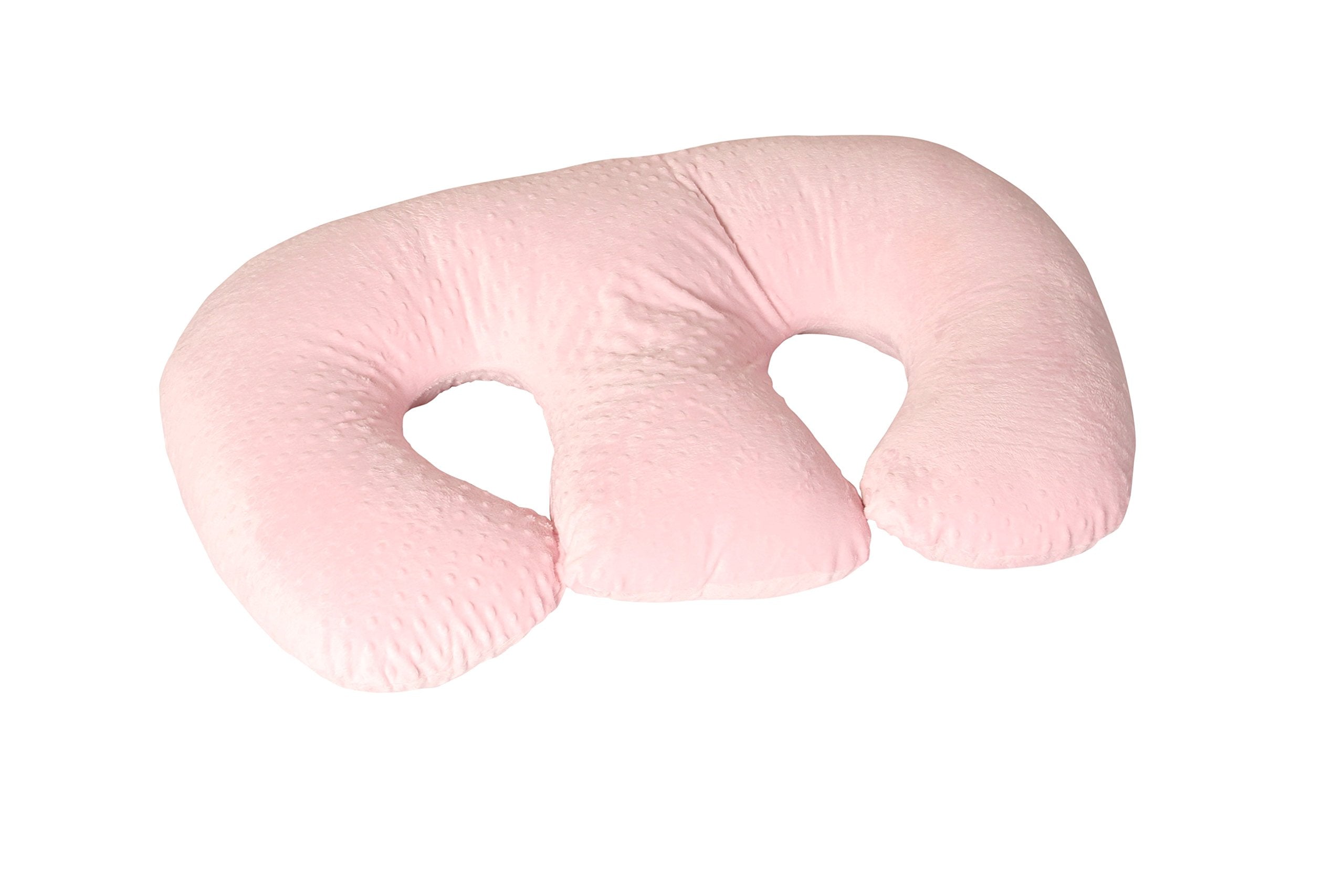 Twin Z pink cover closeup showcasing soft fabric and gentle texture for comfy use.