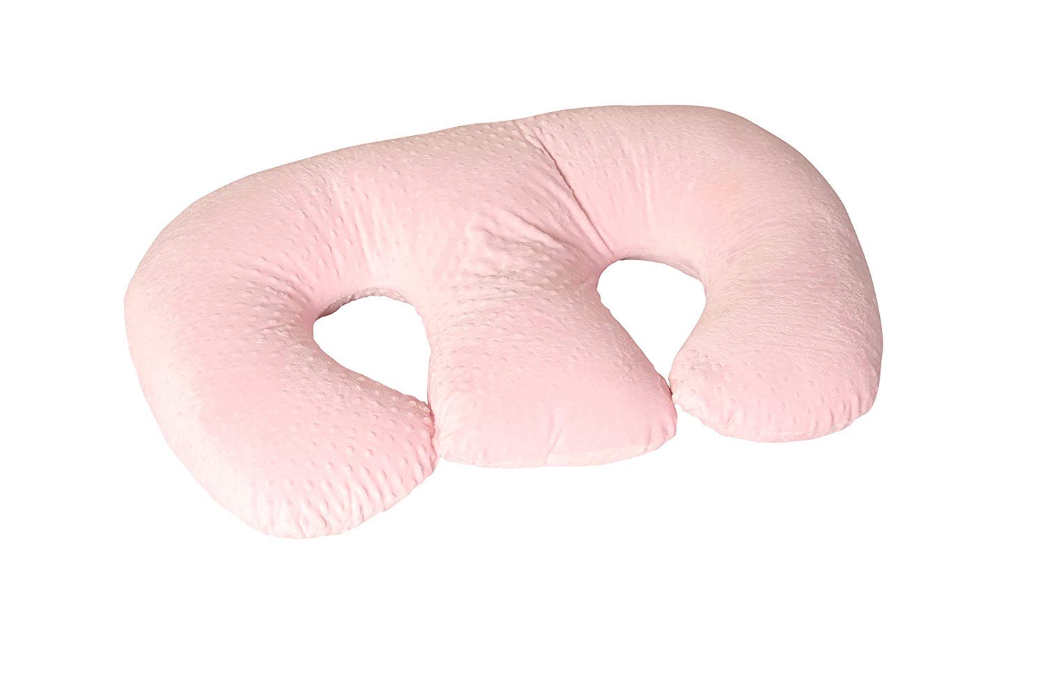 Twin Z Pillow pink cuddle-dots for cozy bonding support.