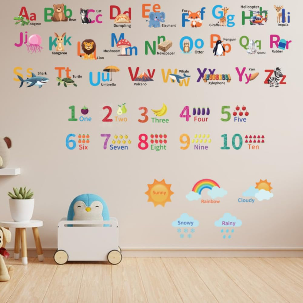 Twinklemon peel-and-stick removable decals allow easy room refreshes.