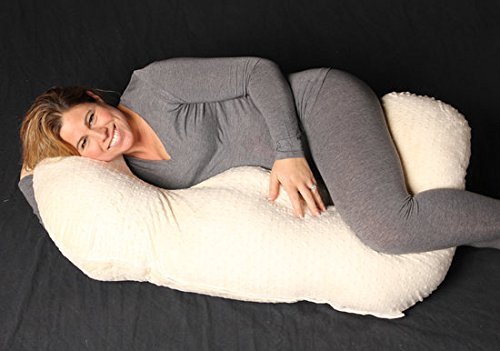 Twin Z Cover Cream pillow-side view highlighting snug fit