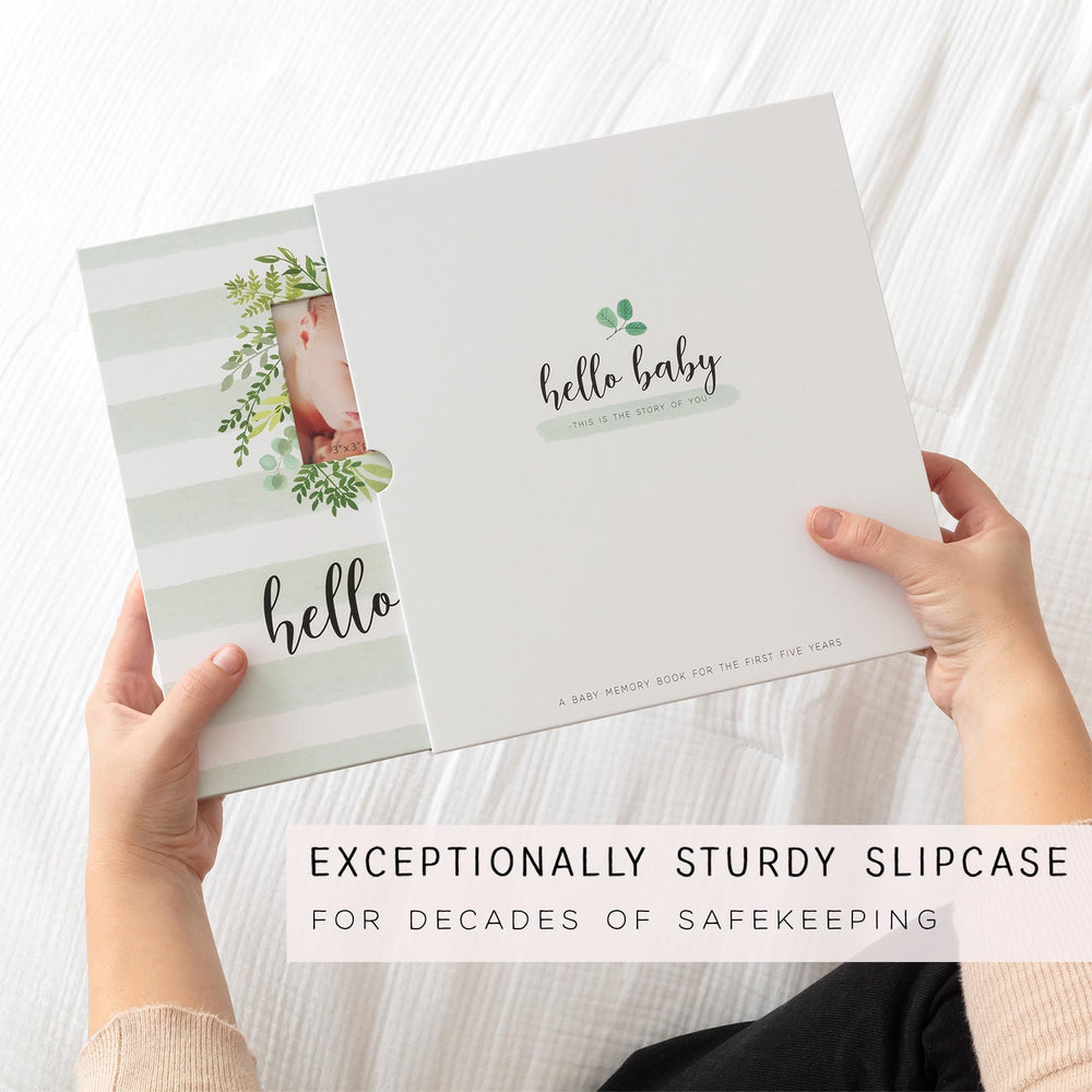 Two Little Dinos hardcover ensures long-lasting keepsakes for future generations.