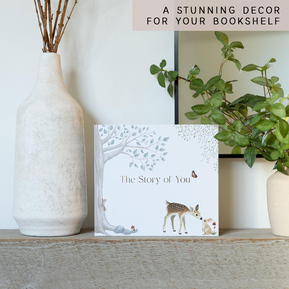 Two Little Dinos memory book gift-ready packaging highlights premium presentable keepsake.