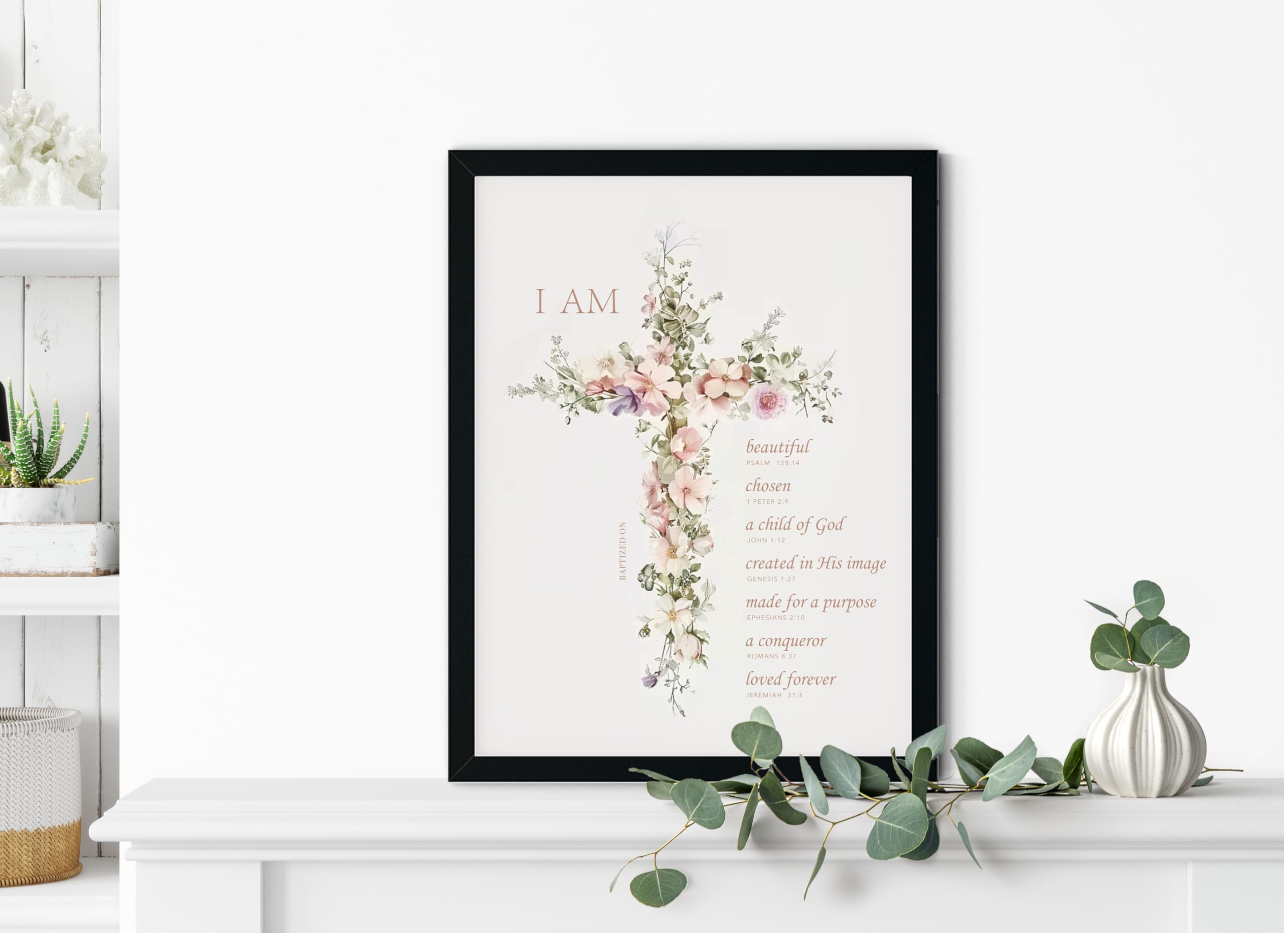 TwoDays first communion party decor centerpiece idea