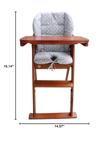 Twoworld high chair cushion care tips emphasize hand wash to extend life