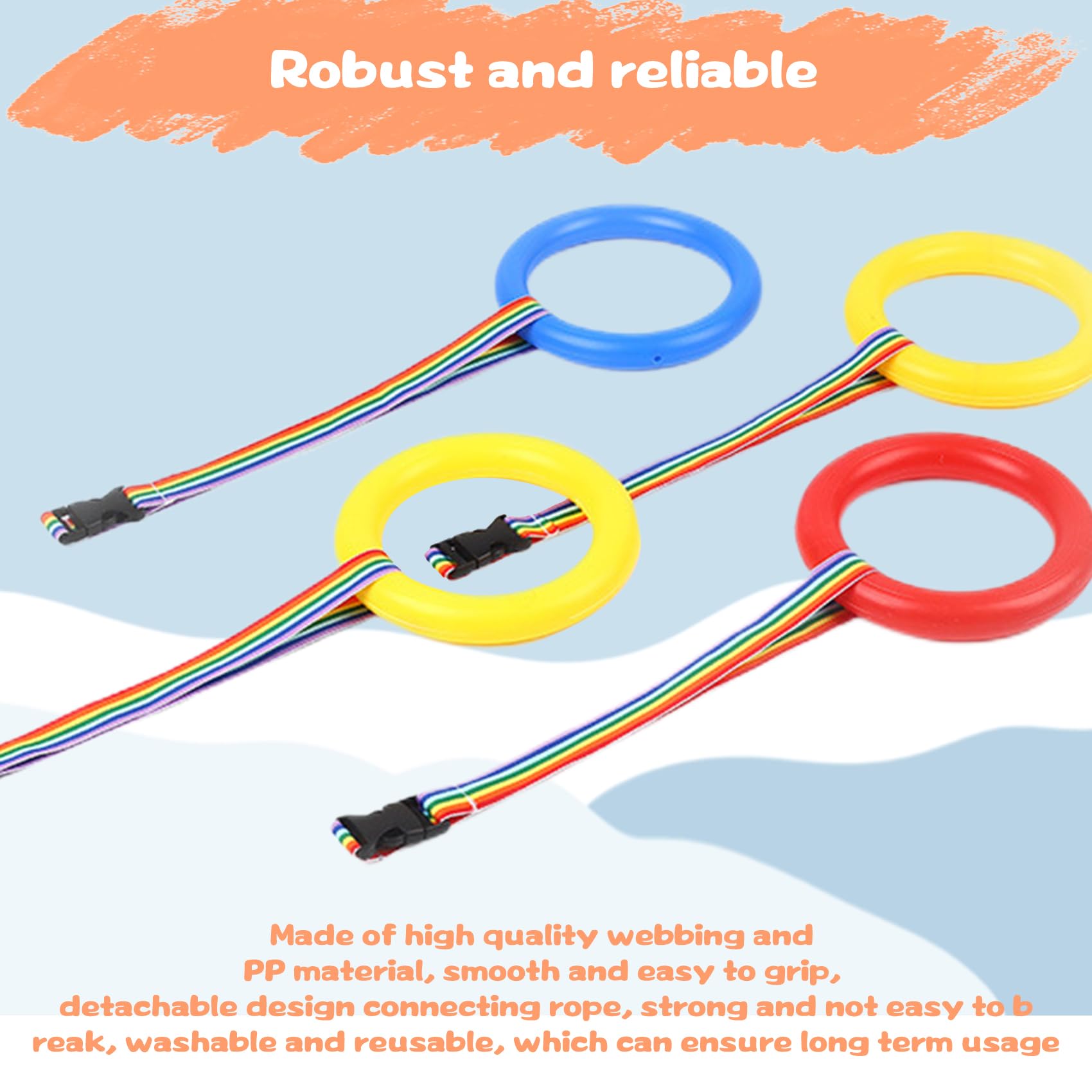 TXMLXY detachable rope design allows easy cleaning and reuse.