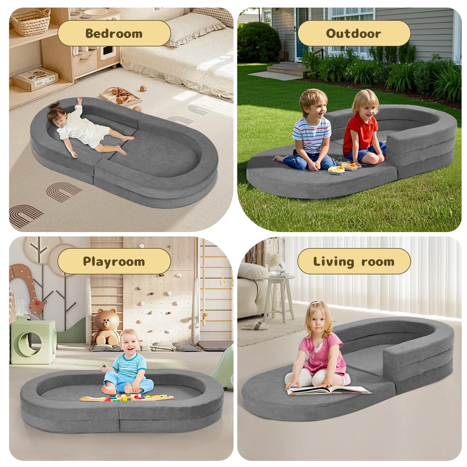 Tykacna travel toddler bed removable cover simplifies cleaning after adventures.