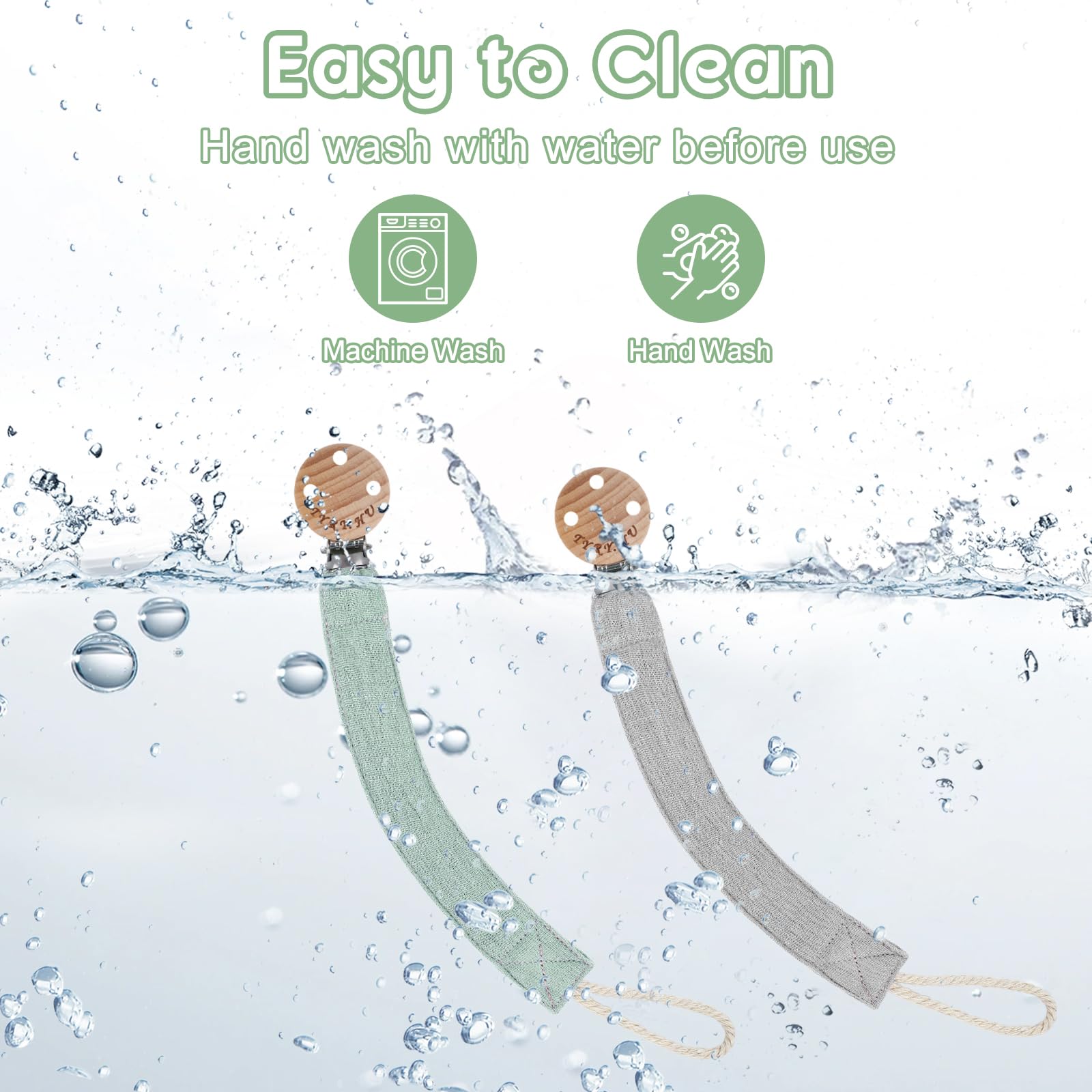 TYRYHU easy-clean design, quick wipe down after messy moments.