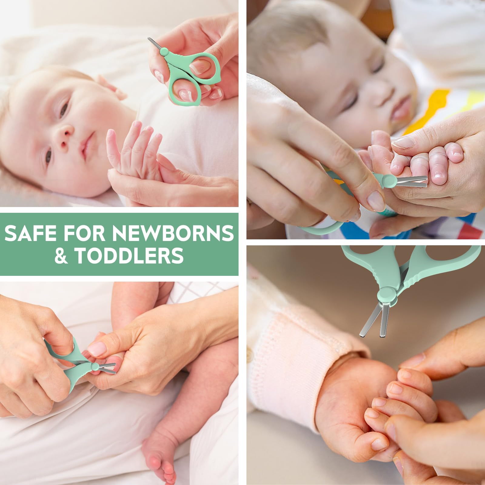 TYTDOUTER mint-green handle and cap highlight hygienic, safe nail care