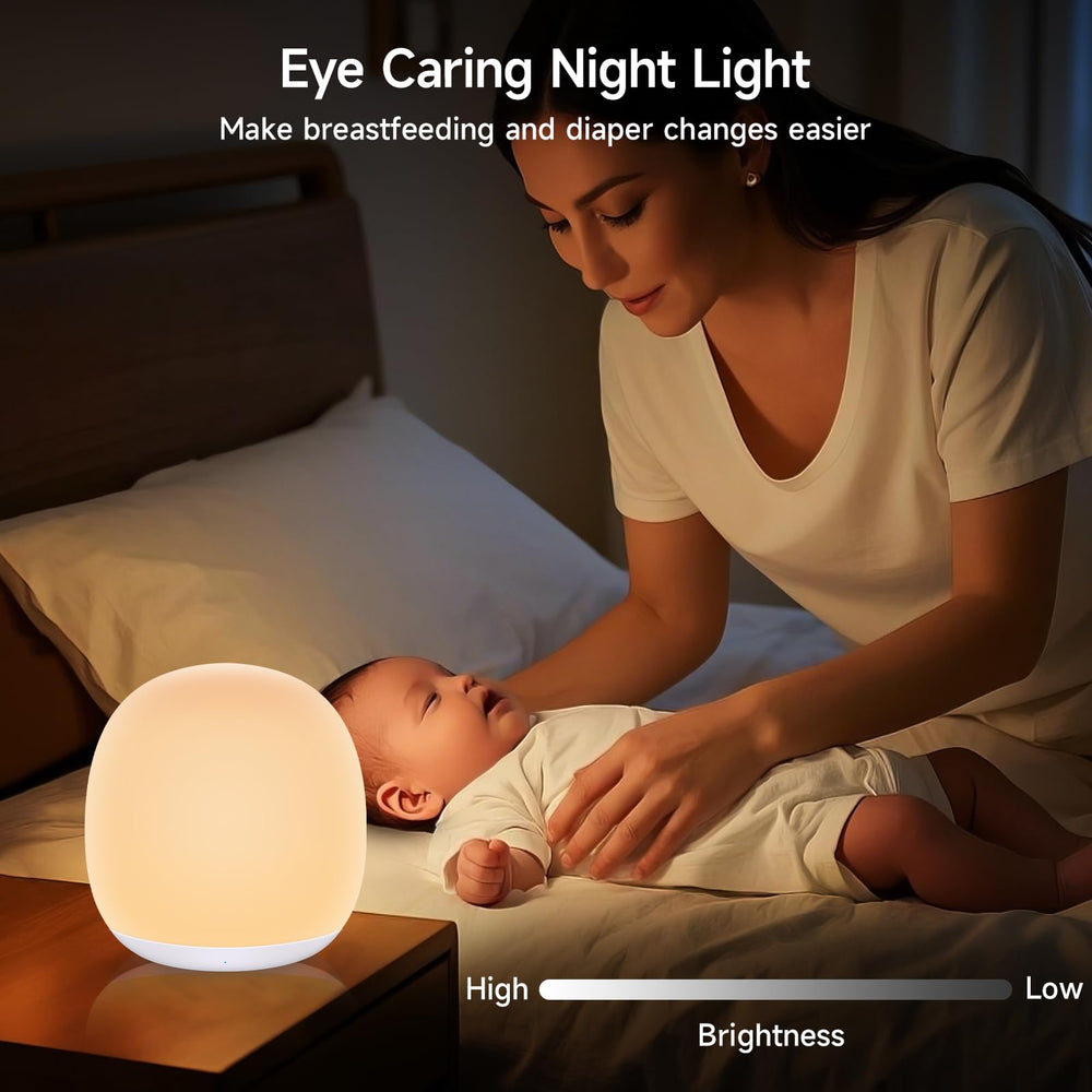 Tyute Baby Night Light with timer highlight 1h auto-off feature.