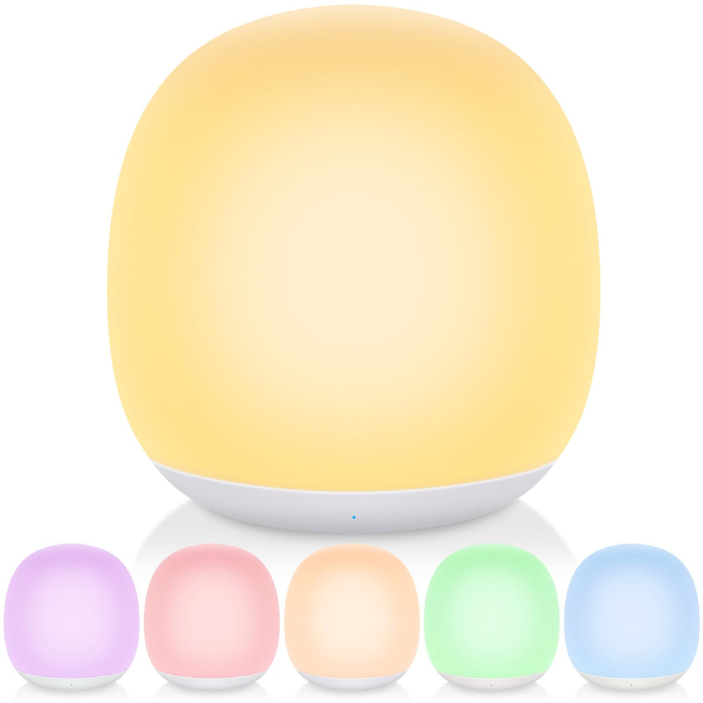 Tyute Night Light soft silicone nursery glow provides gentle illumination for nighttime routines
