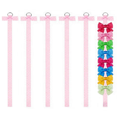 TZHEK 6pcs headband bow holder package keeps bows organized and accessible