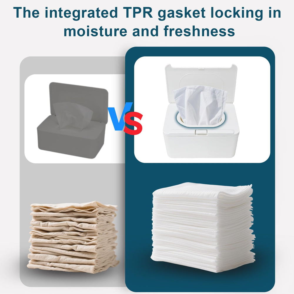 Uaeduky seal features a moisture-retaining gasket for fresh wipes