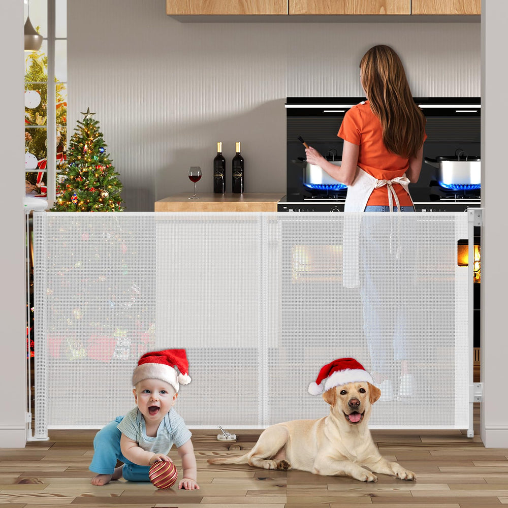 Uamector compact retractable storage shows neat roll-up when not in use.
