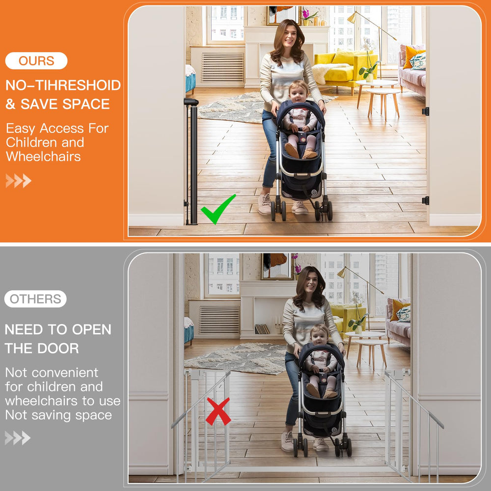 Uamector flexible-partition play-yard creates versatile spaces for babies and pets.