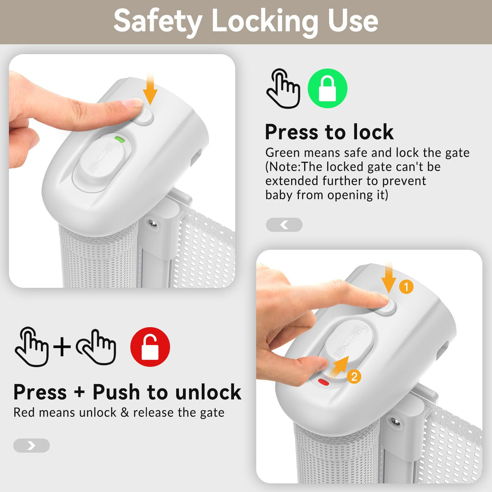 Uamector indoor-outdoor gate mounted on a deck for versatile use.
