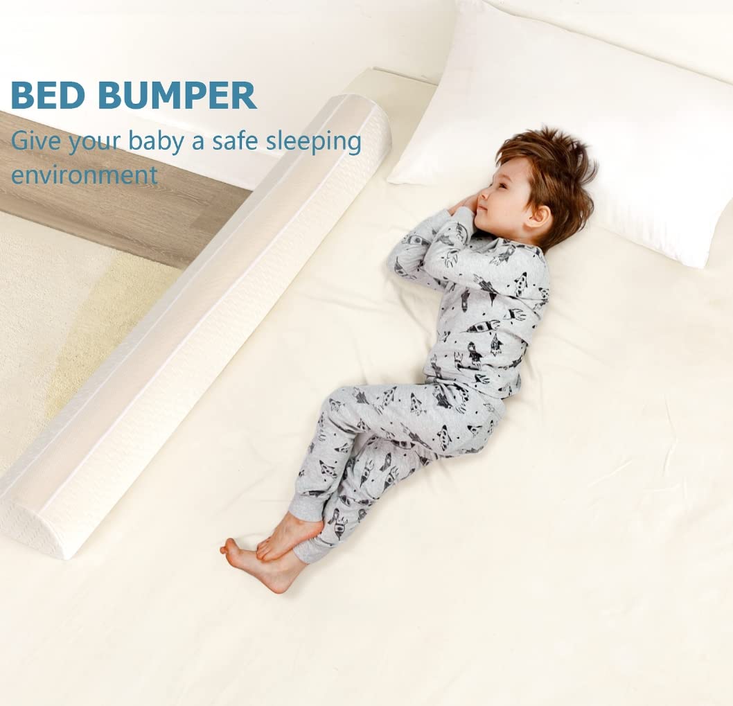 UBBCARE non-slip dots on rail keep it steady under the sheet.