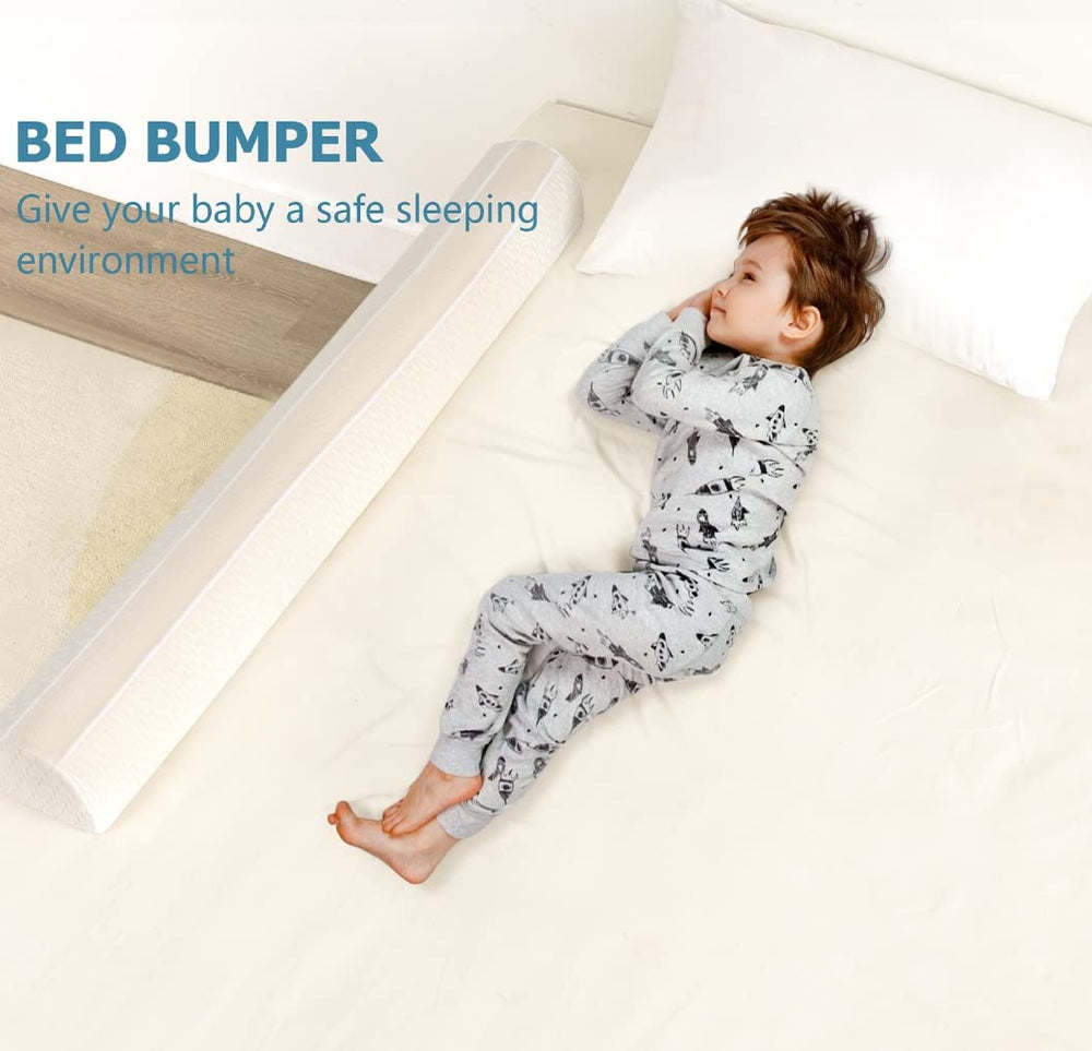 UBBCARE non-slip dots on rail keep it steady under the sheet.