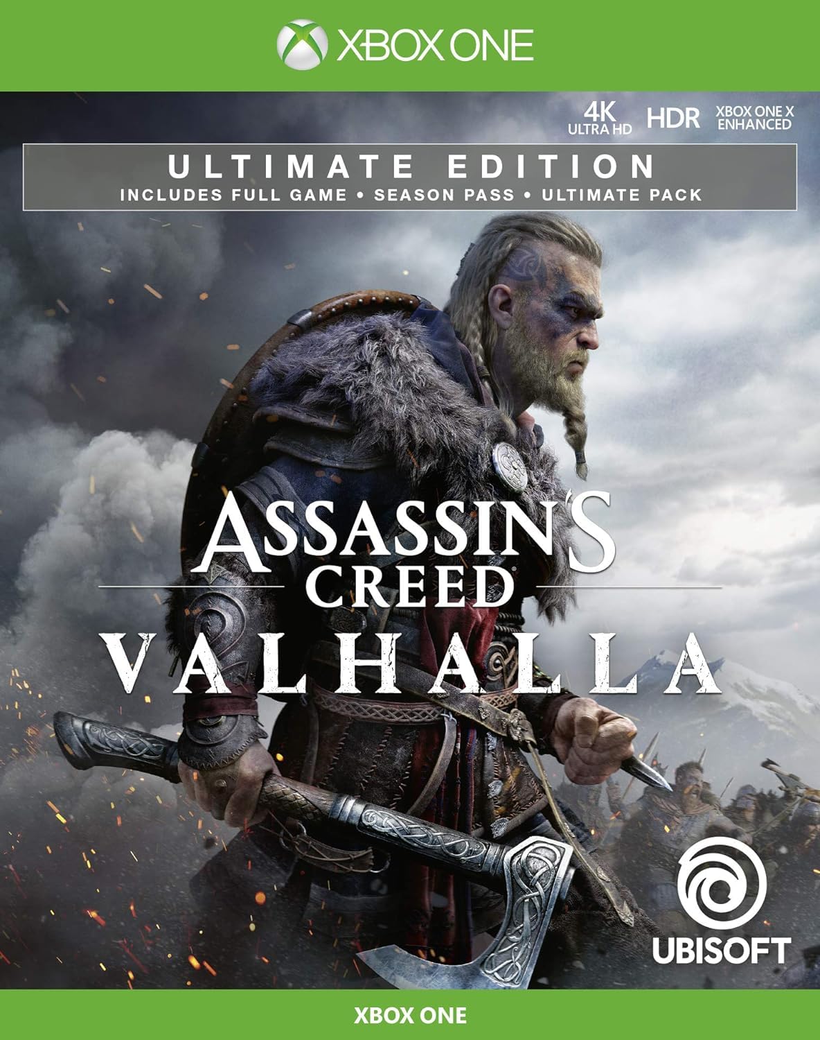 Ubisoft Assassin's Creed Valhalla Ultimate Edition cover art previews immersive Viking adventure