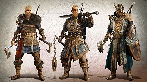 Ubisoft Assassin's Creed Valhalla Ultimate Edition hero art features Viking leader