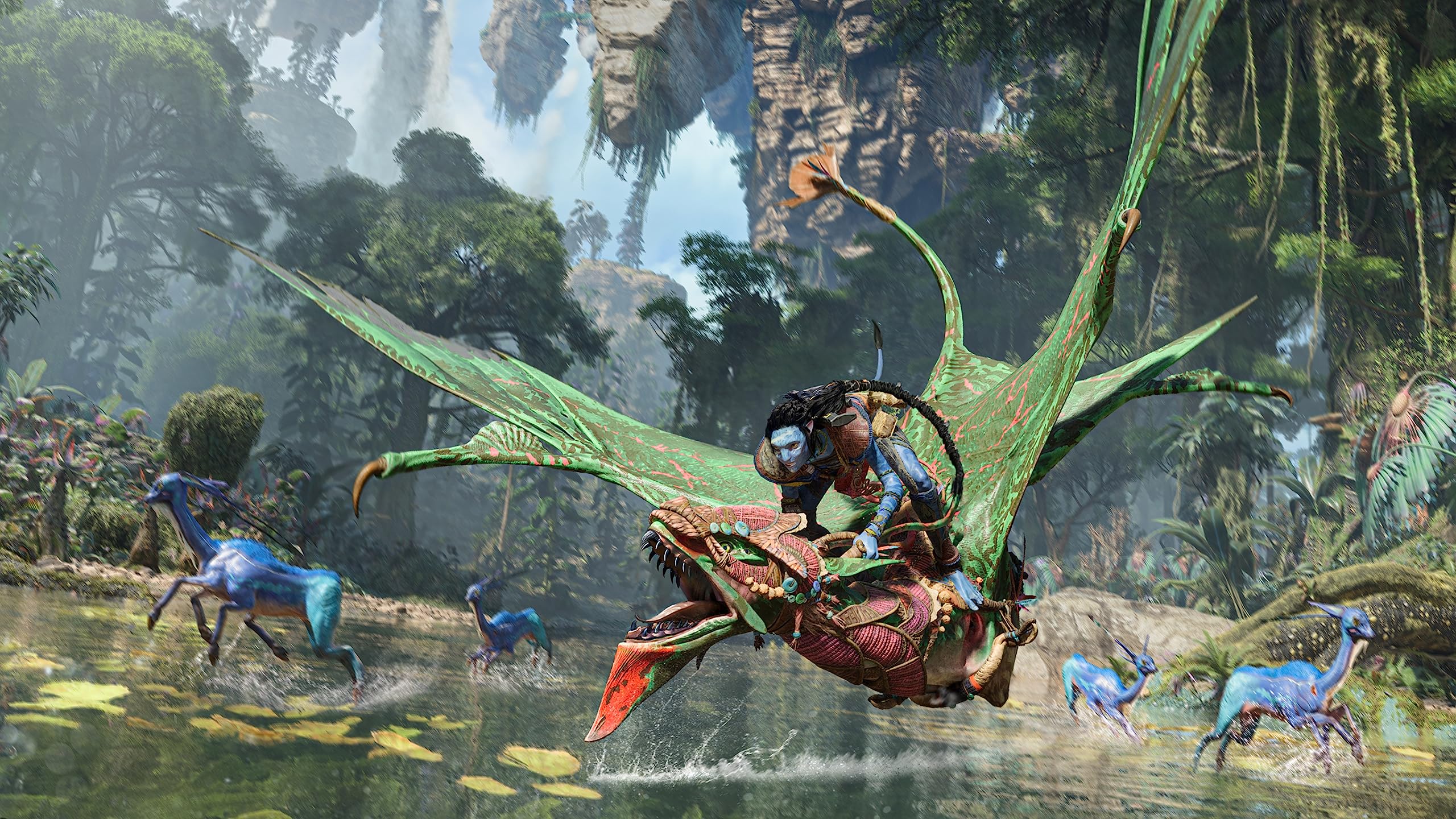 Ubisoft Avatar: Frontiers of Pandora character portrait highlighting storytelling