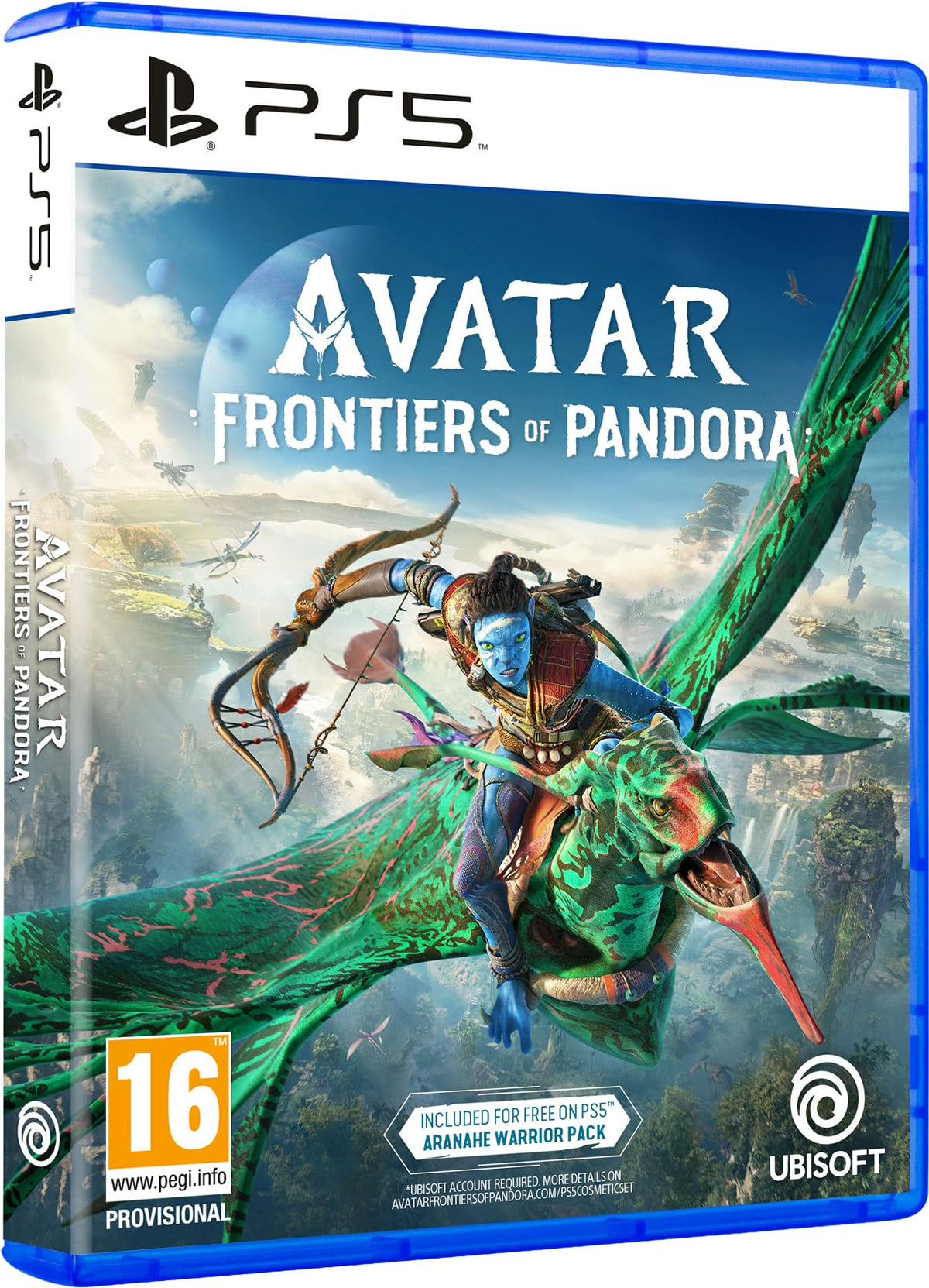 Ubisoft Avatar: Frontiers of Pandora cover art immersive frontier visuals for adventure seekers