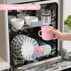 Ubisye dishwasher-safe snack cups for quick cleaning