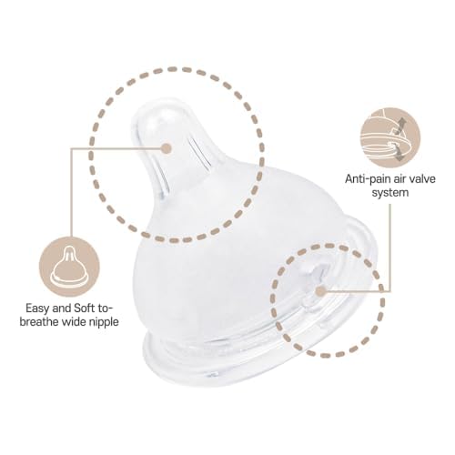 UBMOM all-in-one bottle wide-neck design for easy filling and cleaning