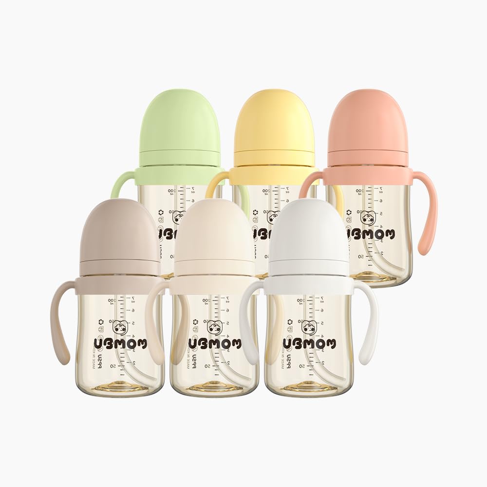 UBMOM PPSU BPA-free material boosts durability and odor resistance.