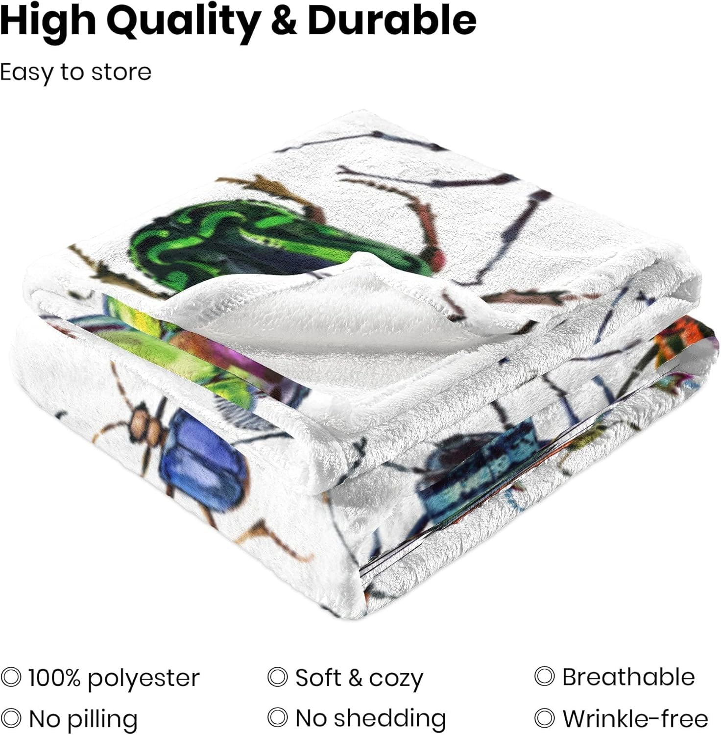 ubnlkto beetle baby blanket stroller use lightweight warmth on outings
