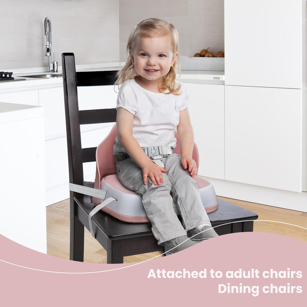 UBRAVOO booster seat portable storage shows simple transport and storage.