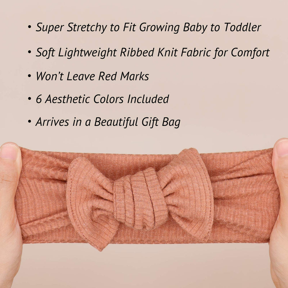 UeeSum gray headband bow offers gentle fit for everyday outfits