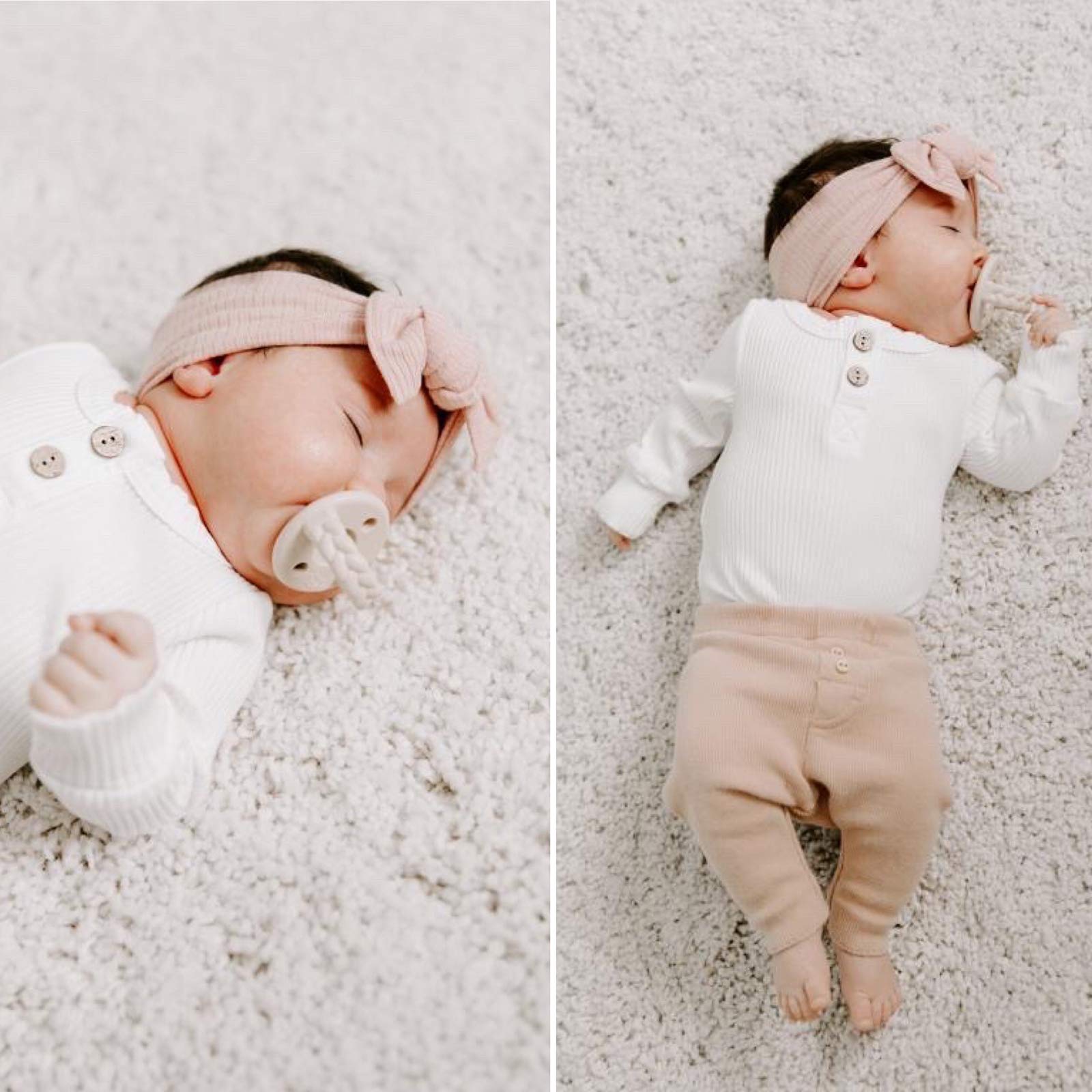 UeeSum terra-cotta headband bow adds warmth and outfit polish