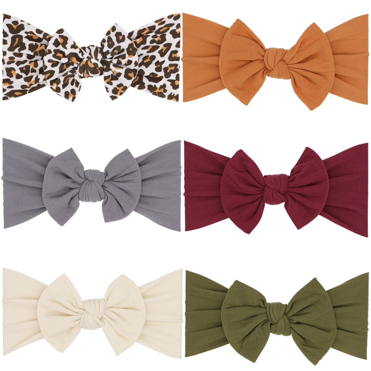 UeeSum headbands in soft nylon fabric offer gentle comfort for babies.