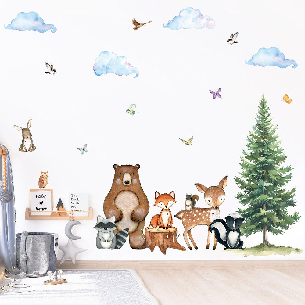 Uflashmi woodland baby room decor squirrel accent for cozy vibes