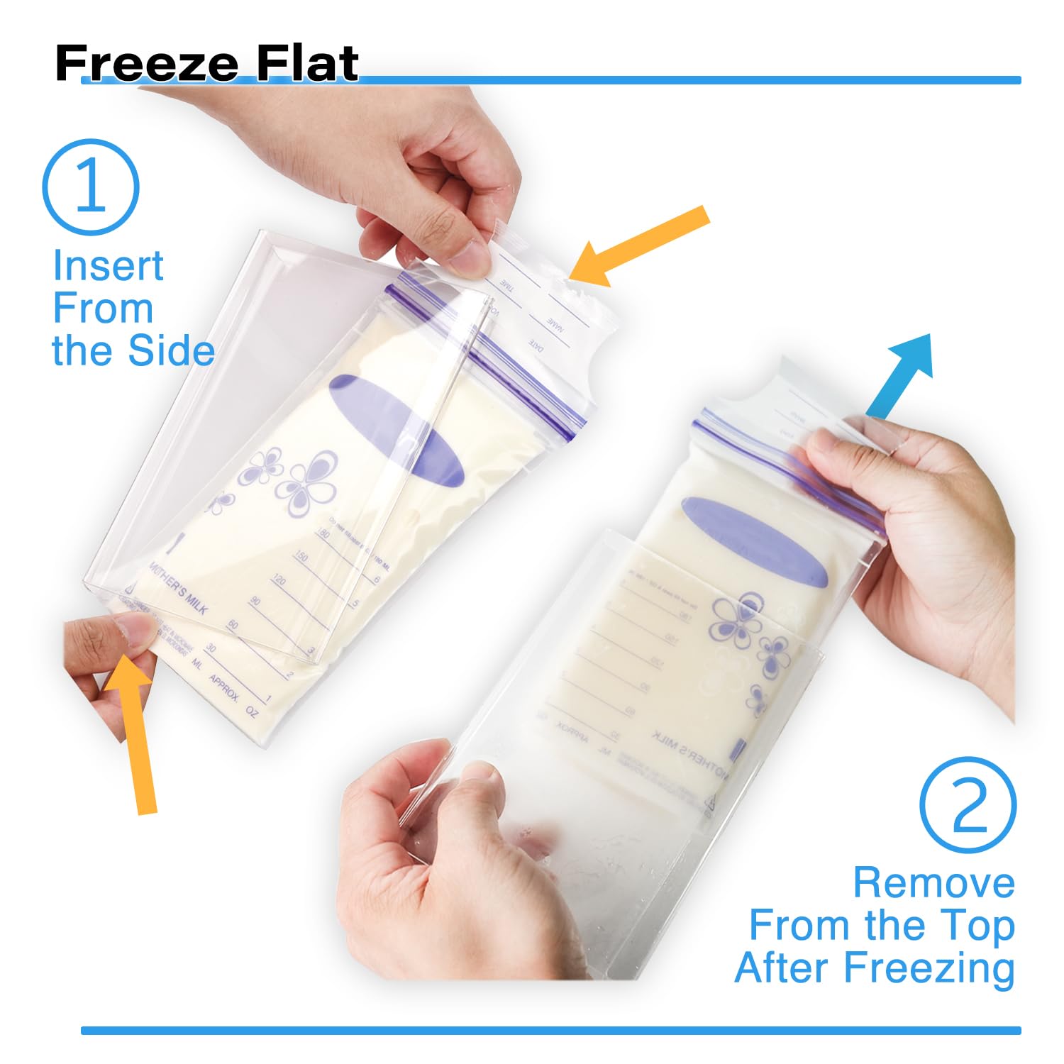 Ugotfeels organized freezer system supports stress-free meal planning.