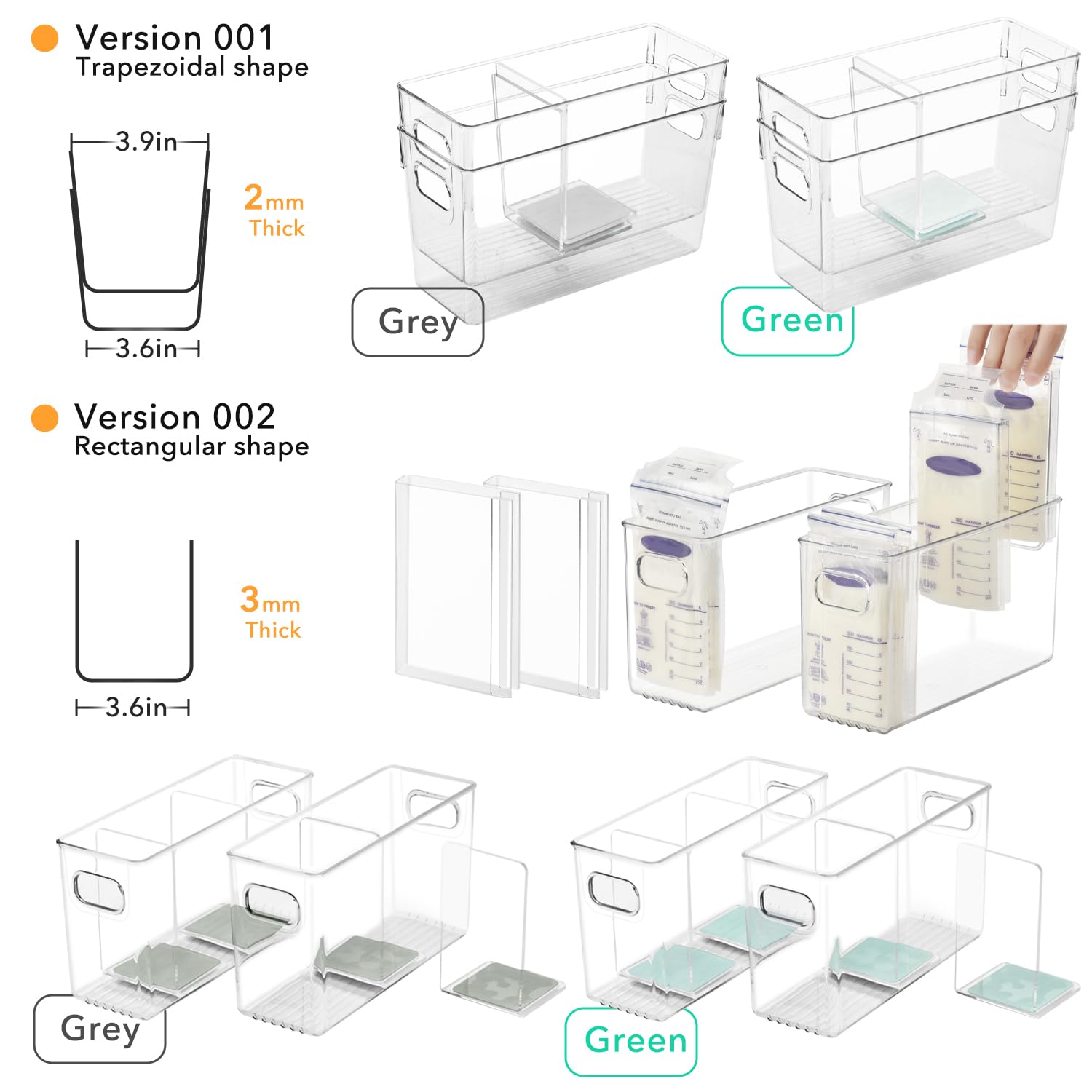 Ugotfeels space-saving design helps organize bottles and bags in busy kitchens.