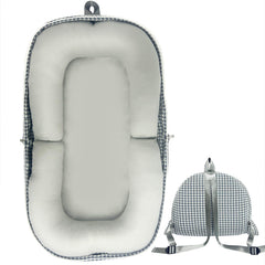 UGRASEA baby-lounger foldable-backpack demonstrates portable comfort for on-the-go parents