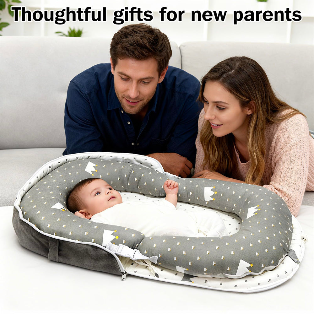 UGRASEA baby lounger removable cover machine-washable for easy cleaning