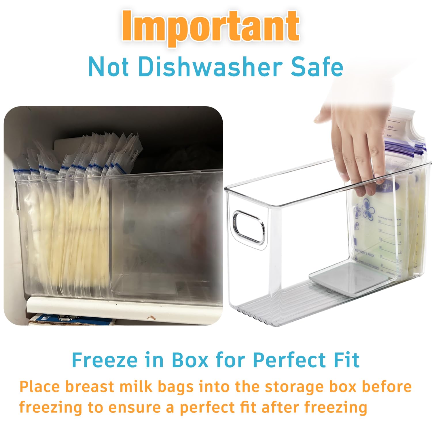 Ugotfeels gray container with removable dividers showing adjustable layout.