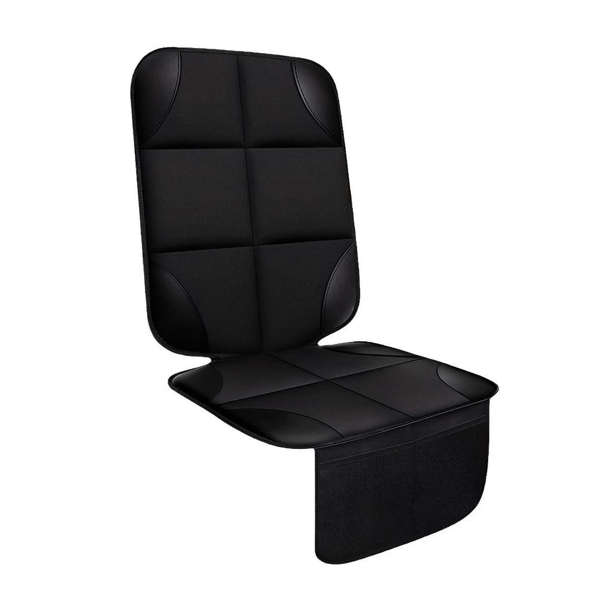 UHANBUT baby car seat protector front view with full-seat coverage for tidy travels