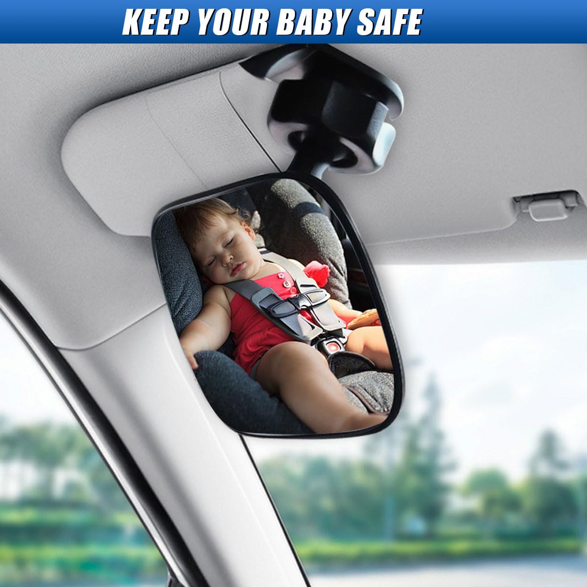 UHANBUT universal fit clip-on design fits most vehicles without damage