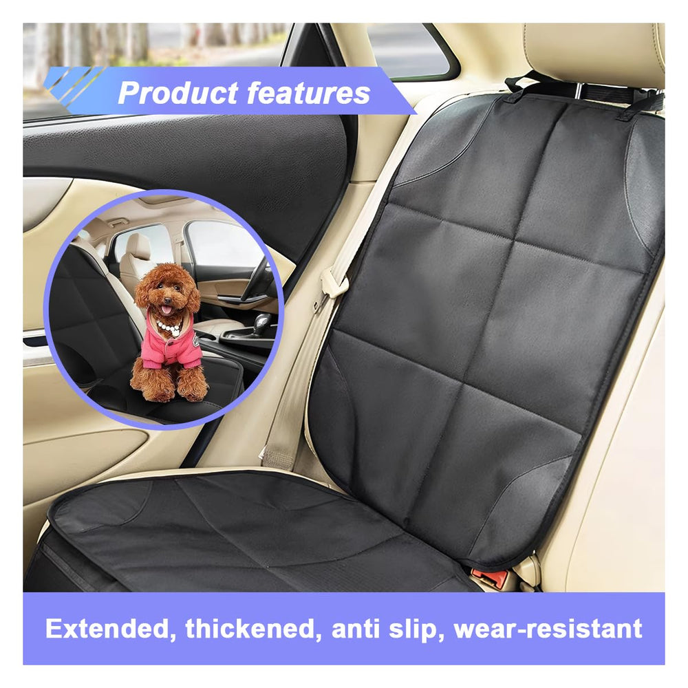 Easy installation of UHANBUT car seat protector on car seat edge
