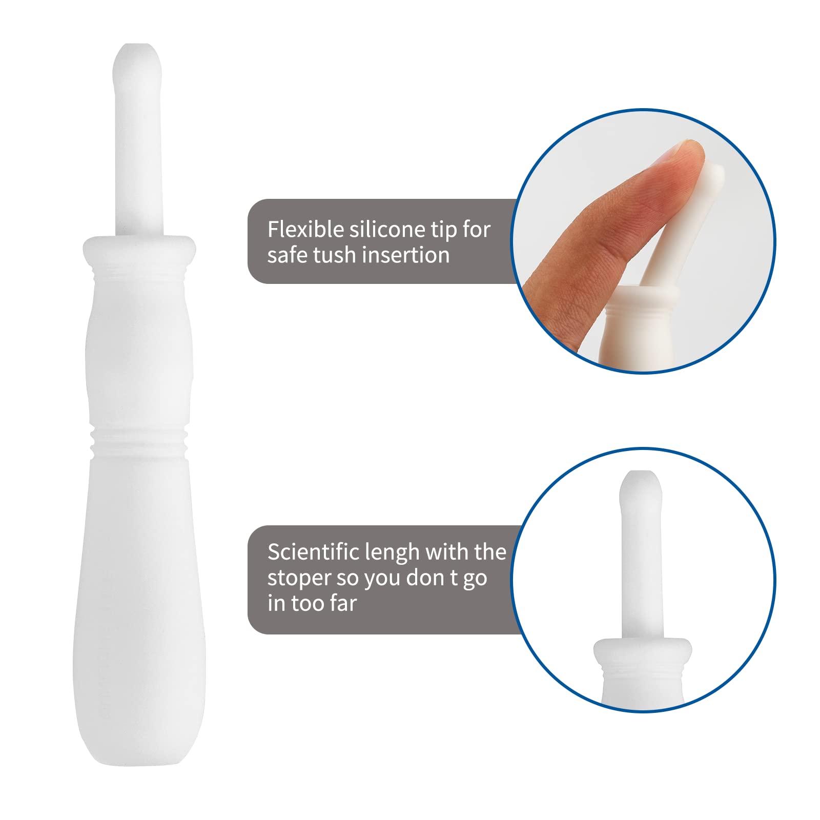 uhfi baby gas reliever with soft tip for comfortable use