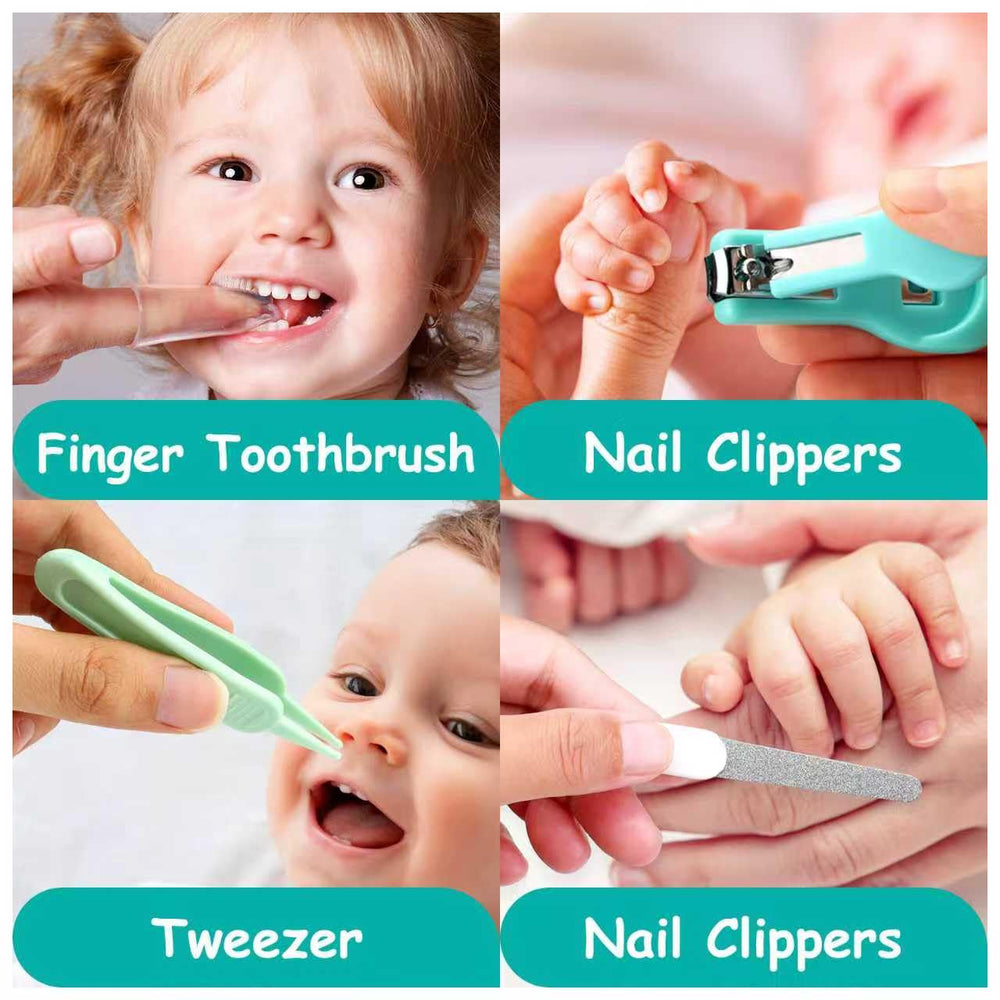 UHFi Baby Grooming Kit nasal aspirator with flexible tip for clear nasal passage.
