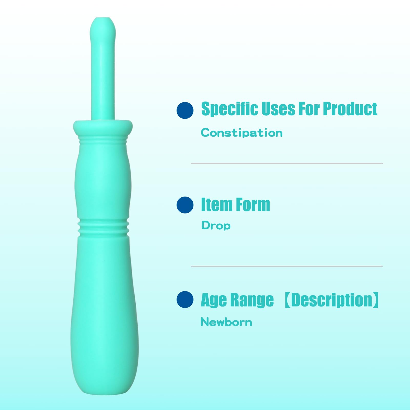 Uhfi gas reliever disposable design simplifies cleanup after use.